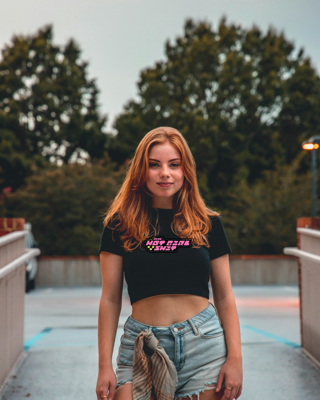 Real Hot Girl Shit Crop Top