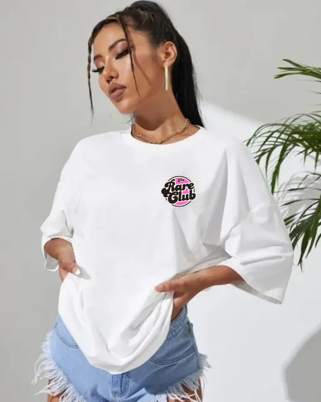 Drip Bloom Oversized T-Shirt