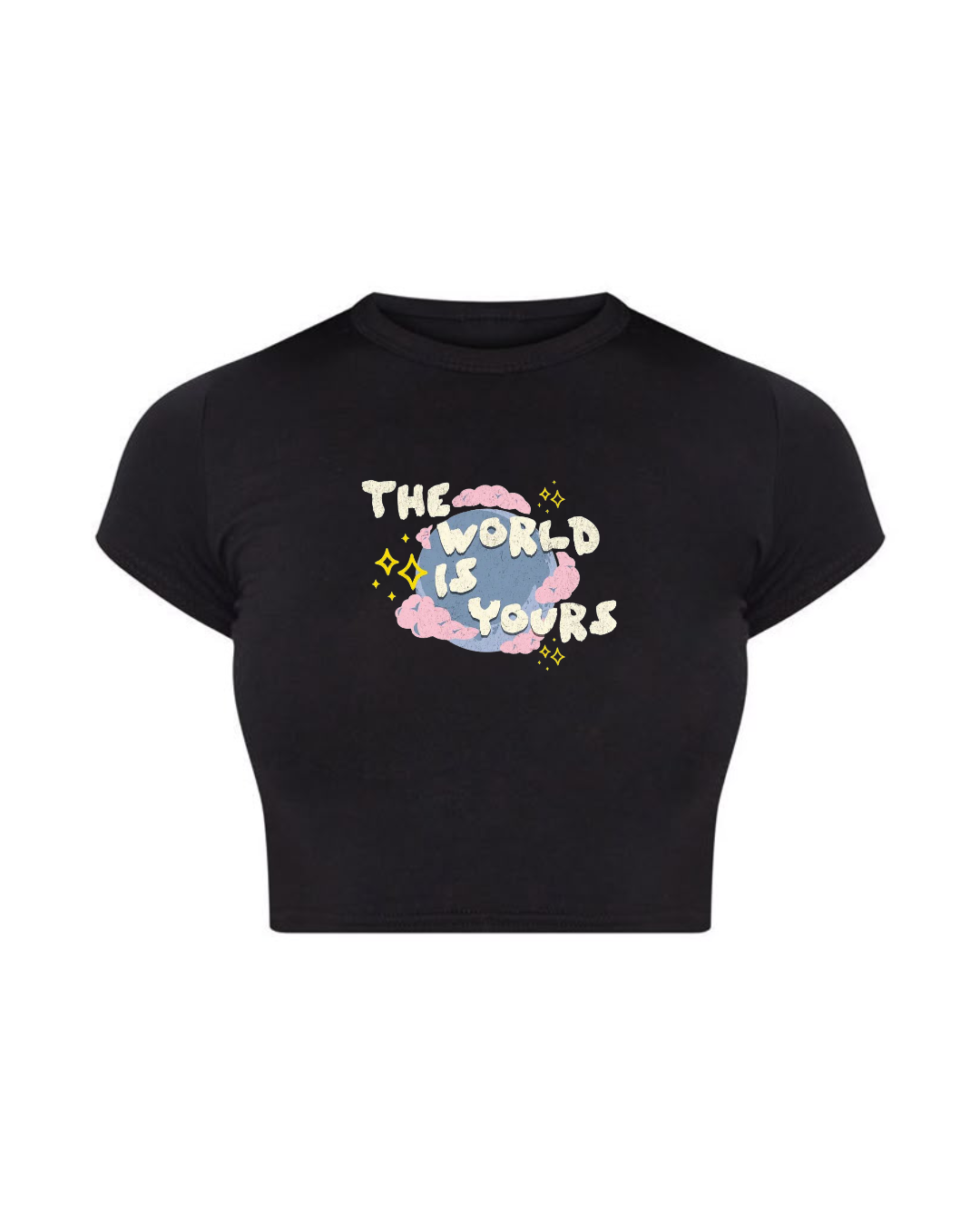 The World Is Yours Crop Top