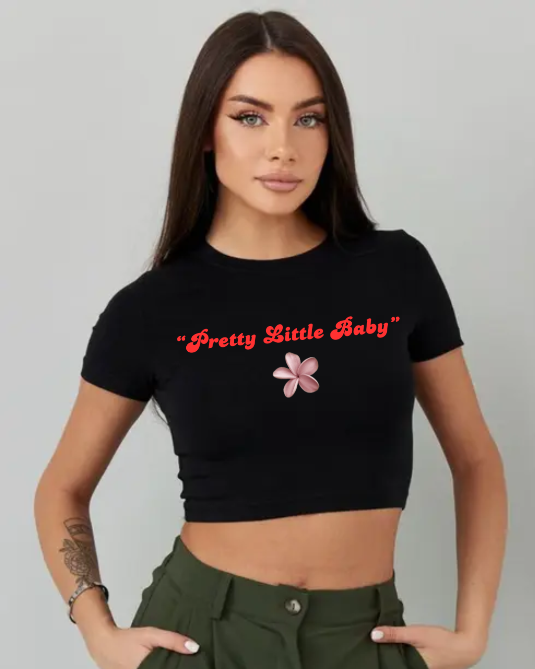 Pretty Little baby Crop Top