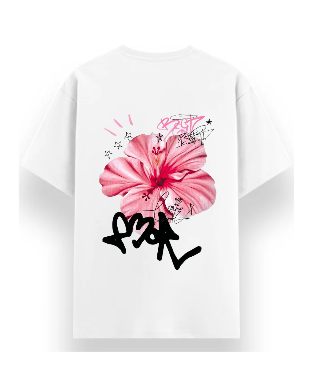 Drip Bloom Oversized T-Shirt