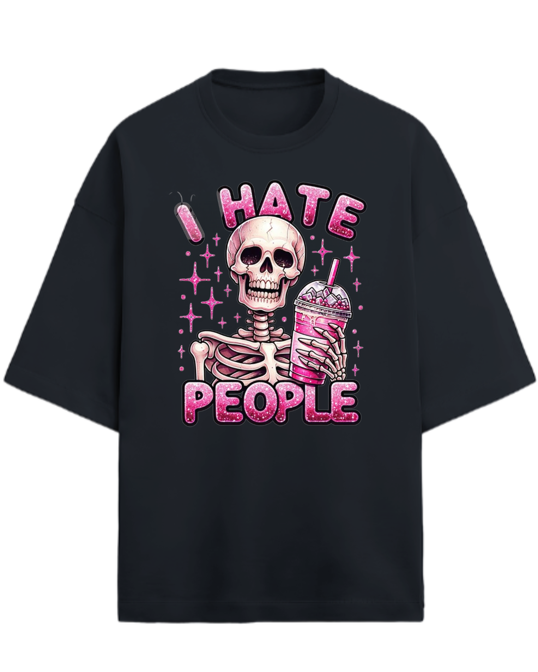 I Hate People Oversized T-shirt