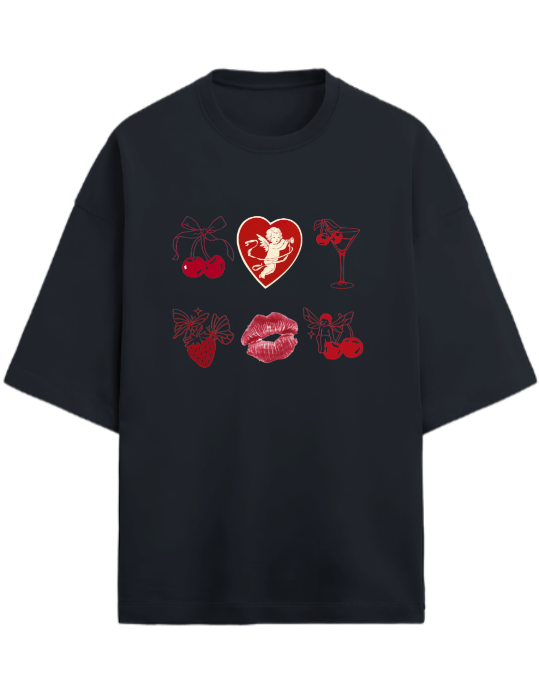 Cherry Crush Oversized T-Shirt