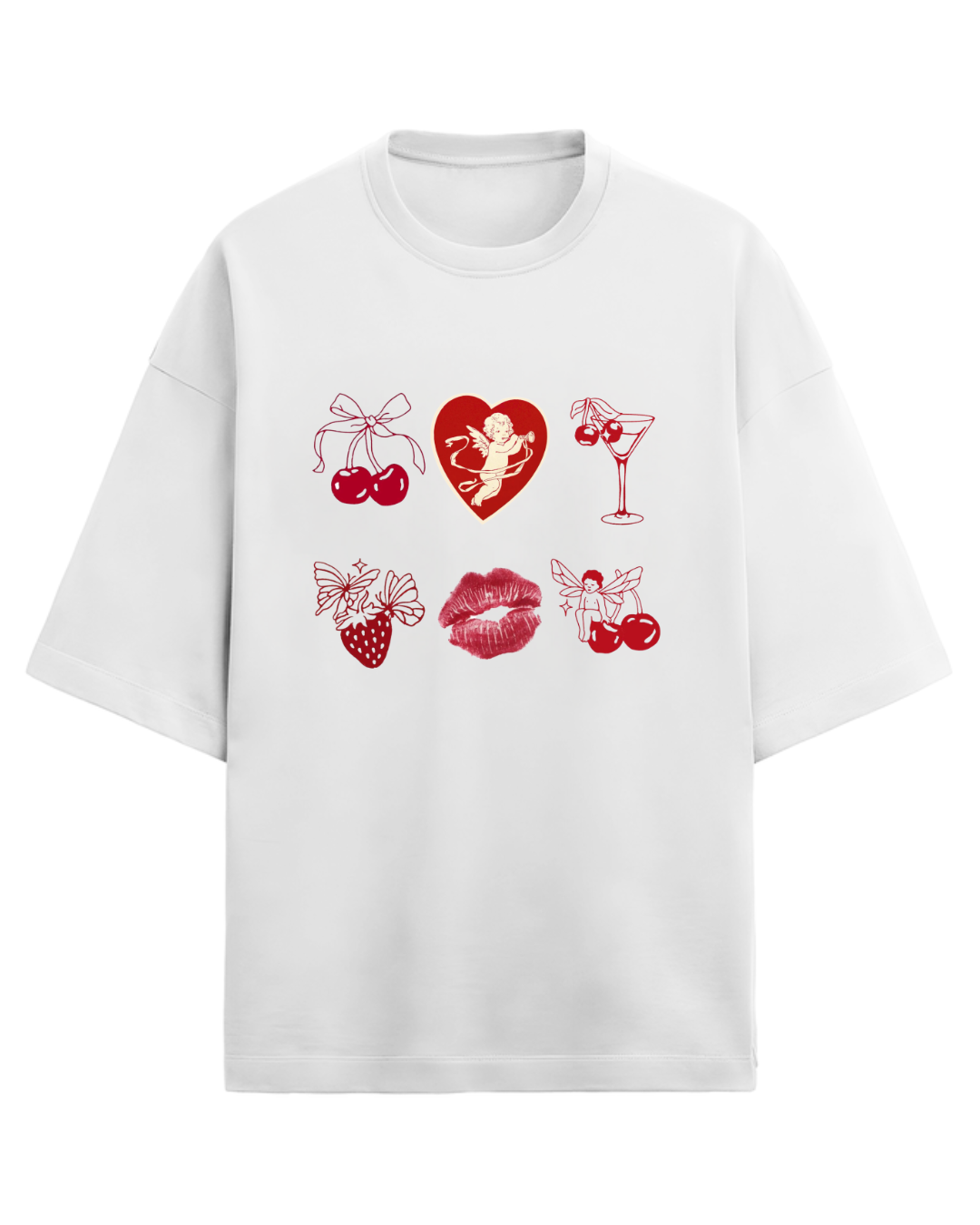 Cherry Crush Oversized T-Shirt