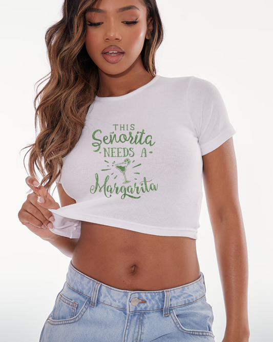 Senorita Margarita Baby Tee