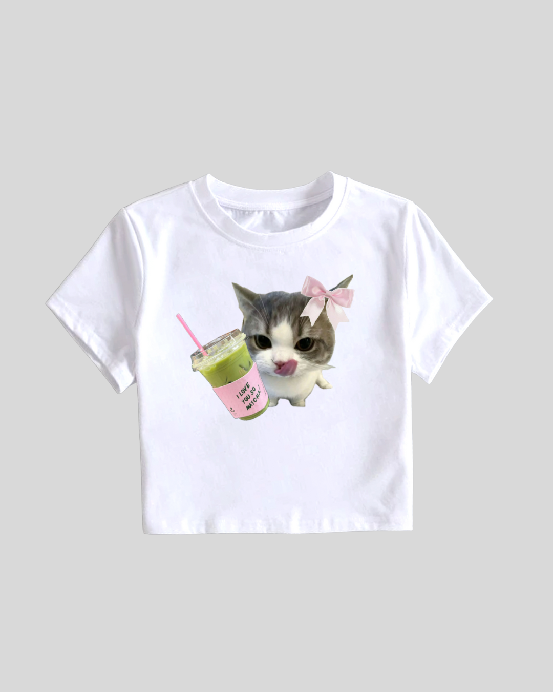 I Love You So Matcha Crop Top