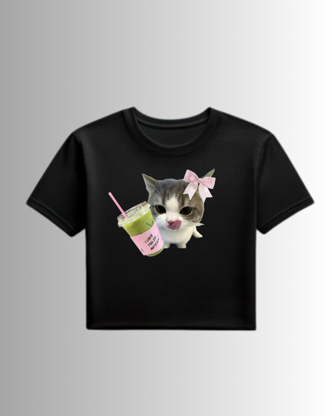 I Love You So Matcha Crop Top